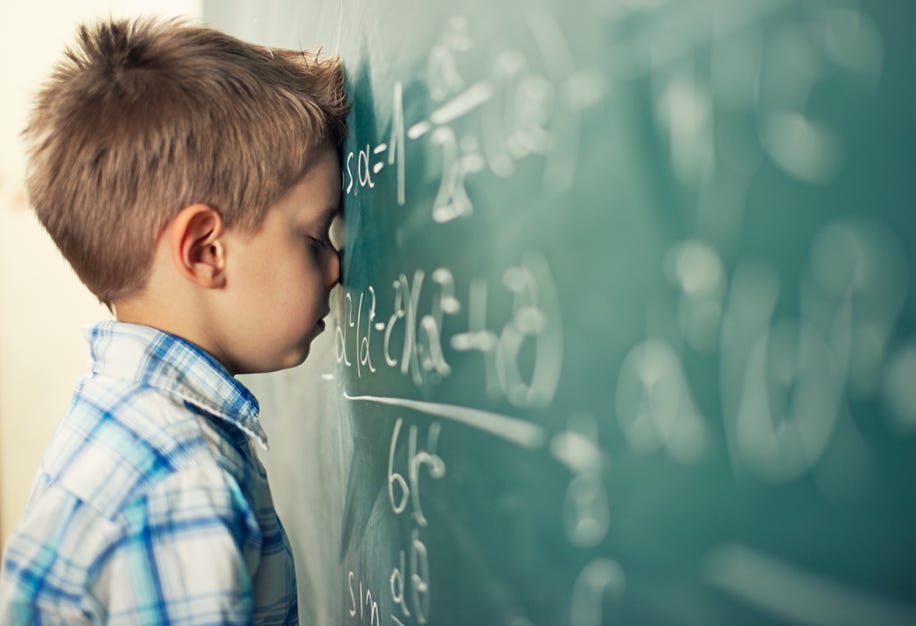 Problem mit Mathe lassen Kinder verzweifeln
